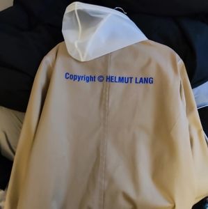 helmut lang rubber jacket